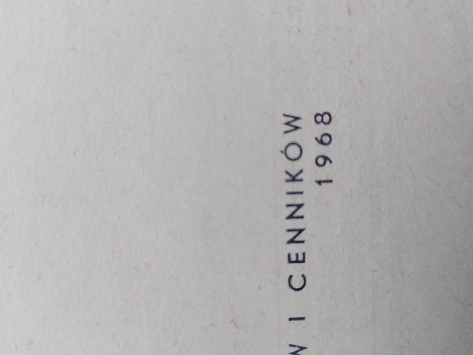 Książka Materiały szkoleniowe do egzaminów na uprawnienia budowl 1968r