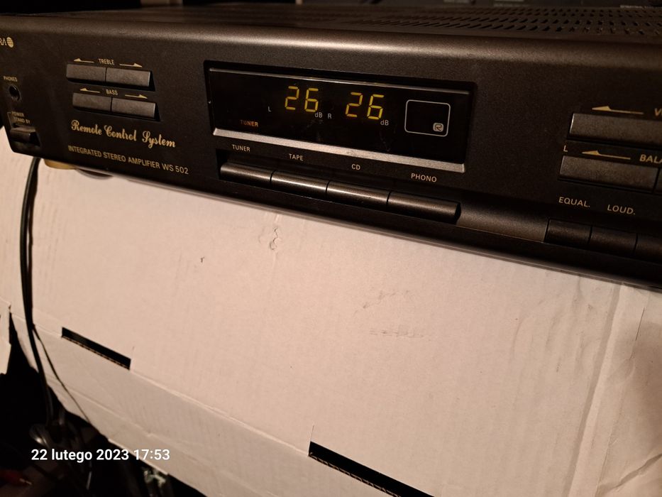 Wzmacniacz Diora Ws 502 Stan bardzo dobry
