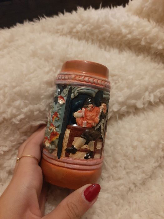 Caneca pintada à mão