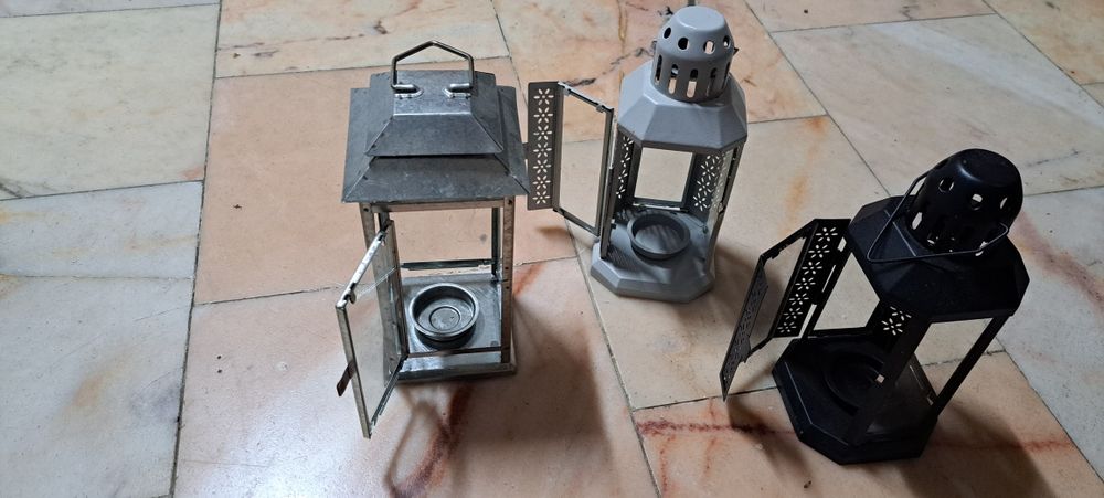 Candeeiros para velas