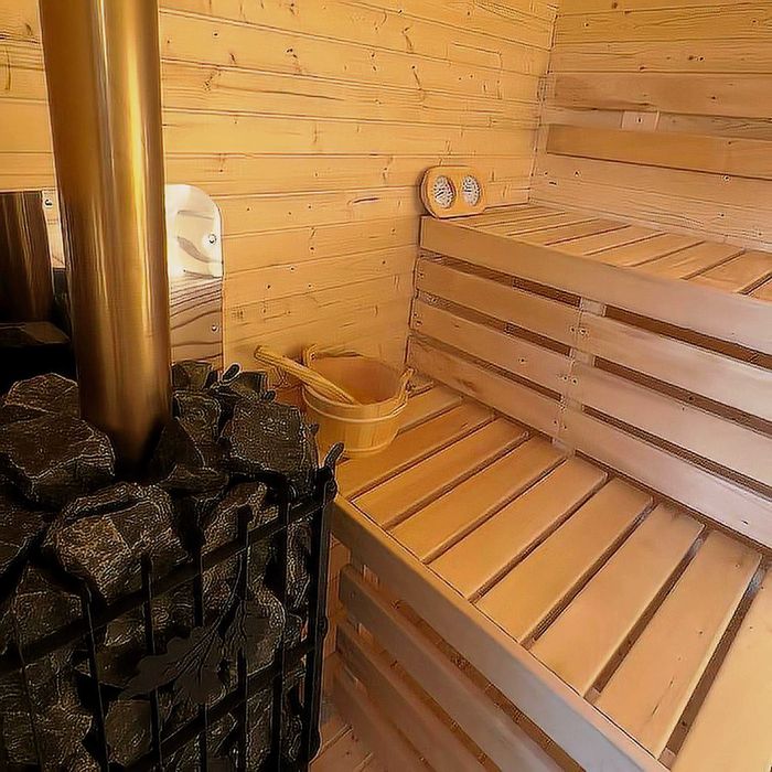 Sauna ogrodowa QUADRO 240 cm do samodzielnego montażu