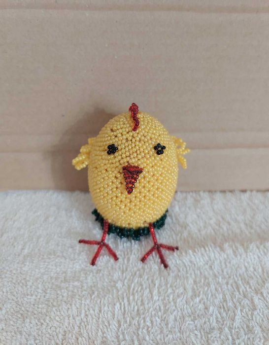 Яйца оплетенные бисером