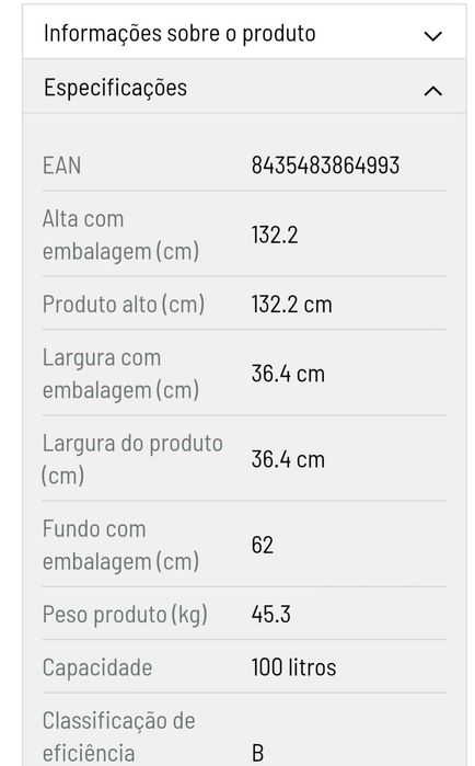 Termoacumulador 100L