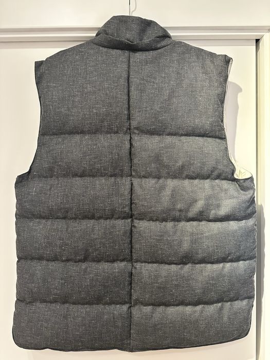 Bezrekawnik Brunello Cucinelli, gesi puch, rozm. XL (L-XL)