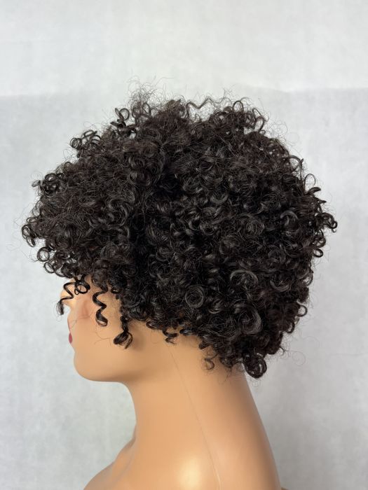 Peruka afro burza loczków włosy naturalne PROMOCJA -50%