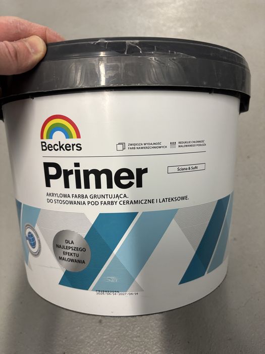 Beckers Primer - akrylowa farba gruntujaca Nowa