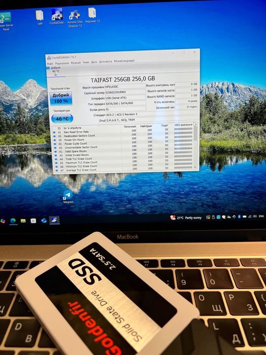 Проверены Б/У Новые HDD SSD 2.5 3.5 SATA USB M2 WD Samsung HGST Hitach