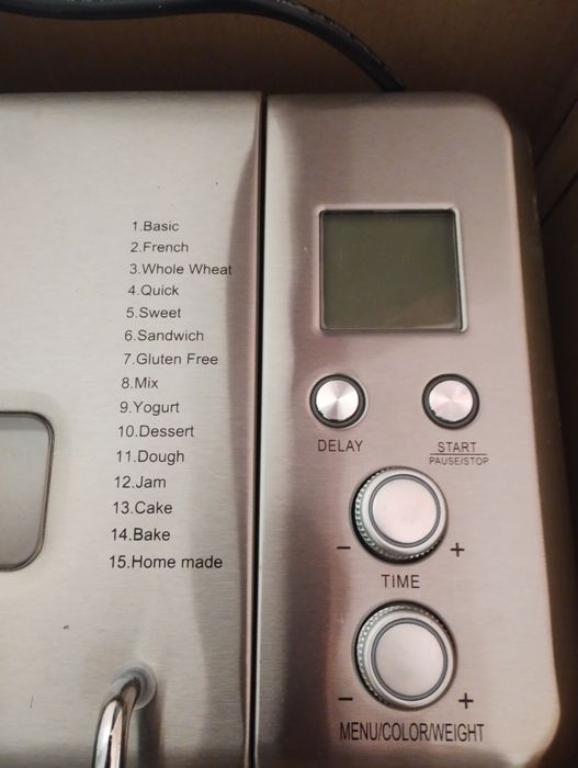 Automatyczny wypiekach do chleba CalmDo