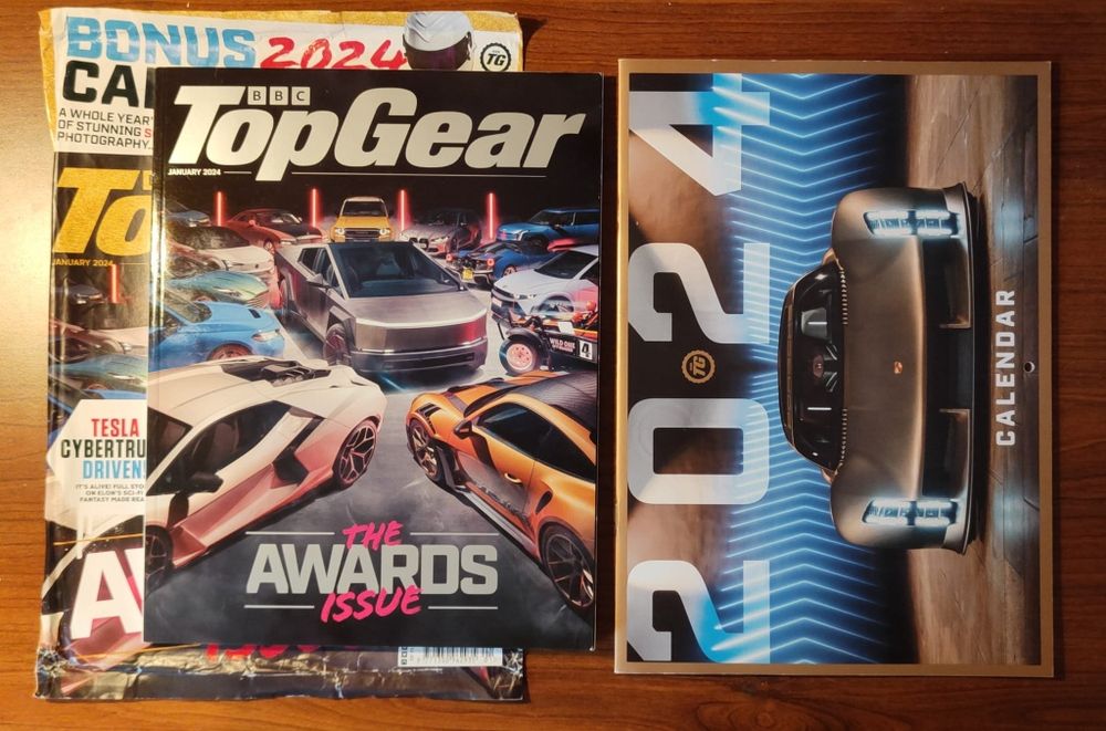 TopGear The Awards issue + kalendarz 2024