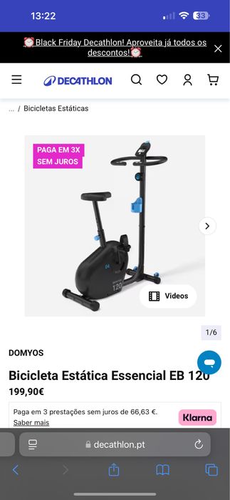Bicicleta estática