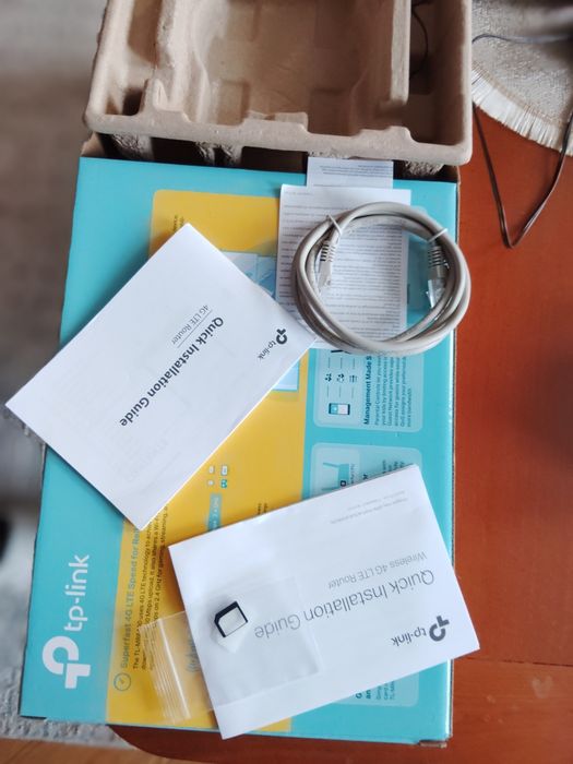 Router TP-Link TL-MR6400  Wi-Fi 4 4G LTE 300 Mb/s SIM plus wzmacniacz