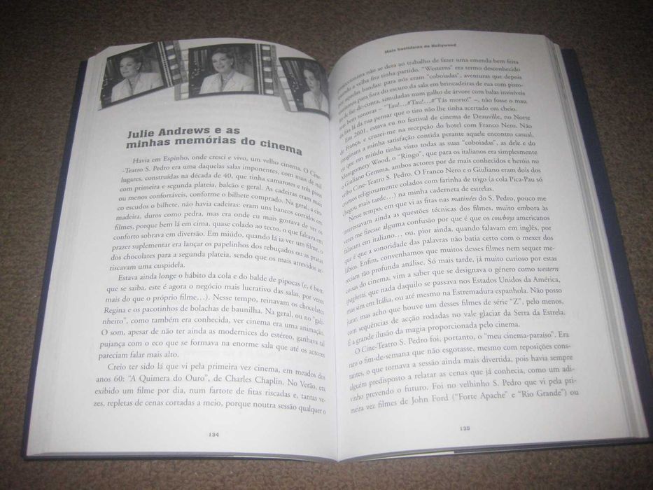 Livro "Mais Bastidores de Hollywood" de Mário Augusto