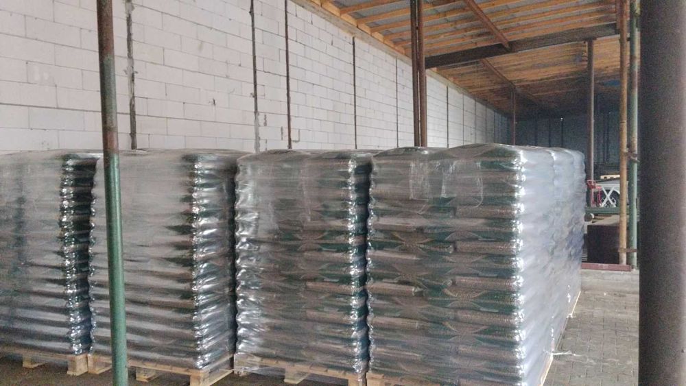 Пелета сосна 6мм фасовка Бег