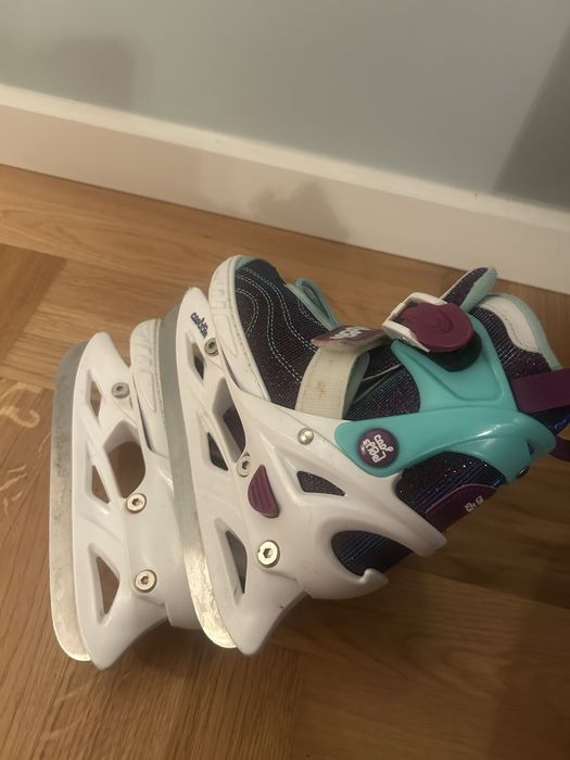 Łyżwy dla dziewczynki - rozmiar 29-31