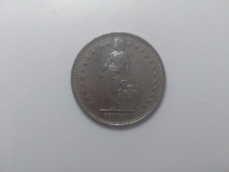 Moeda de 1 Franco suíço - 1993