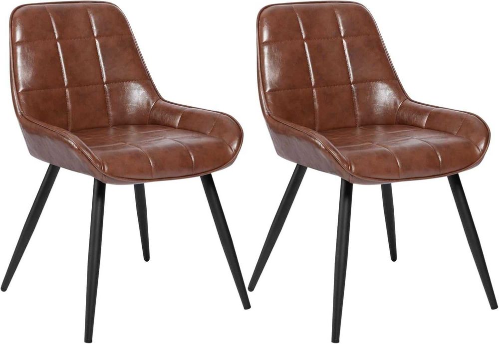 Nowe krzesło / fotel / siedzisko /sztuczna skóra /2 szt /WOLTU !A1709!