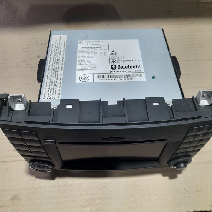 Автомагнітола на Mersedes B180,  W164, GL164, Vito