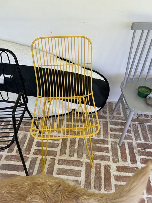 Cadeiras exterior e interior