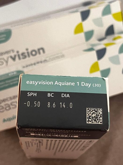 Soczewki Jednodniowe Easyvision -0.5 120 sztuk