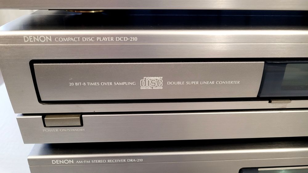 Wieża Denon vintage super stan