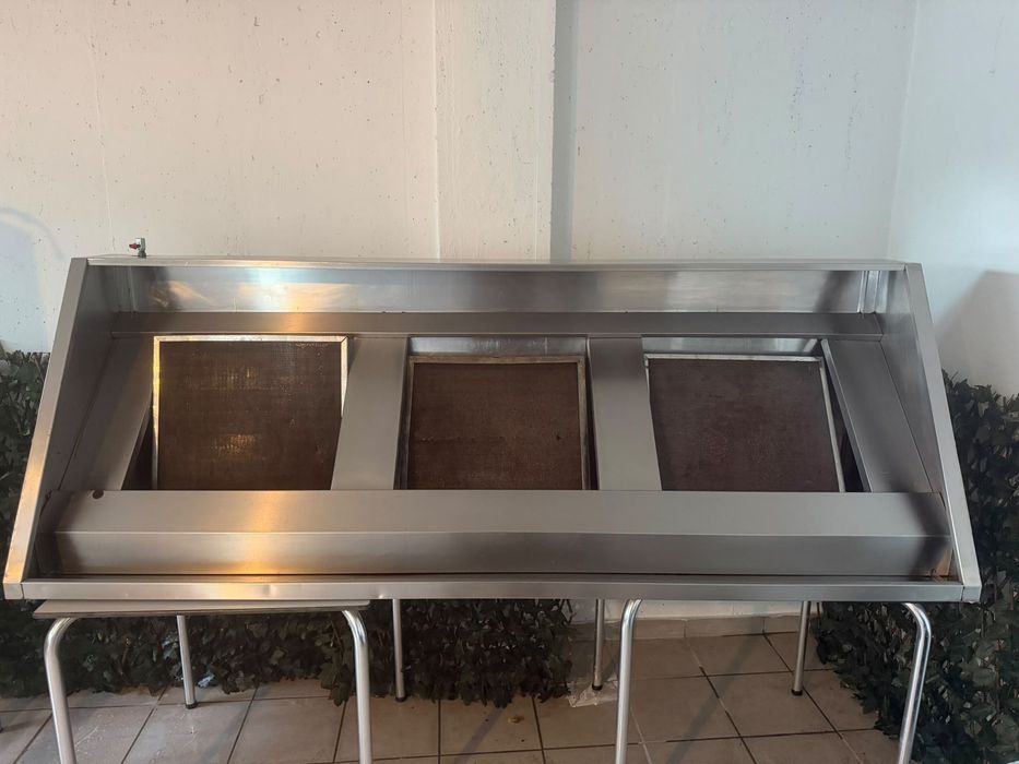 Hotte de Extração Profissional em Inox com motor