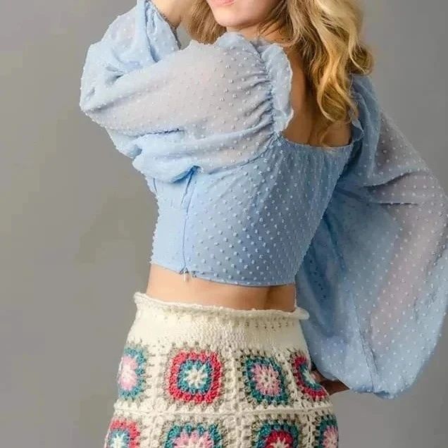 Spódniczka szydelkowe