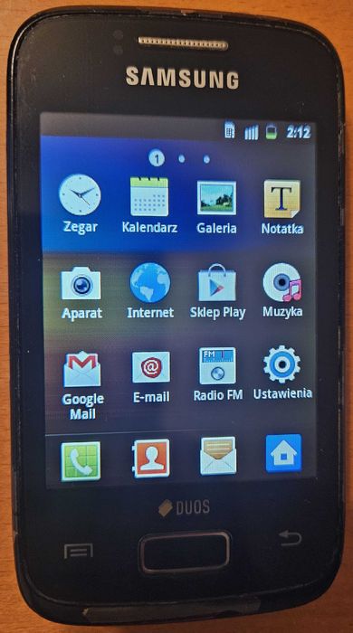 Samsung Galaxy Y Young Duos GT-S6102 dual SIM
