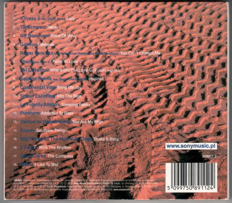 CD Independent Party Sound 2: Tiefschwarz, Roger Sanchez i inni