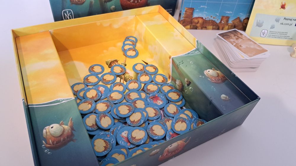 Gra Piranie. Wydawnictwo NK. Jak nowa