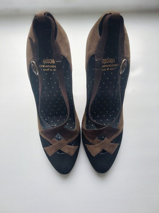 Рідкісний Вінтаж 90-х: Колекційні туфлі Moschino Cheap and Chic, Italy