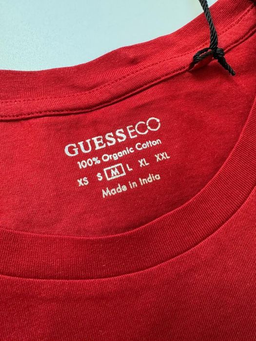 Nowa koszulka T-shirt damski GUESS czerwona M