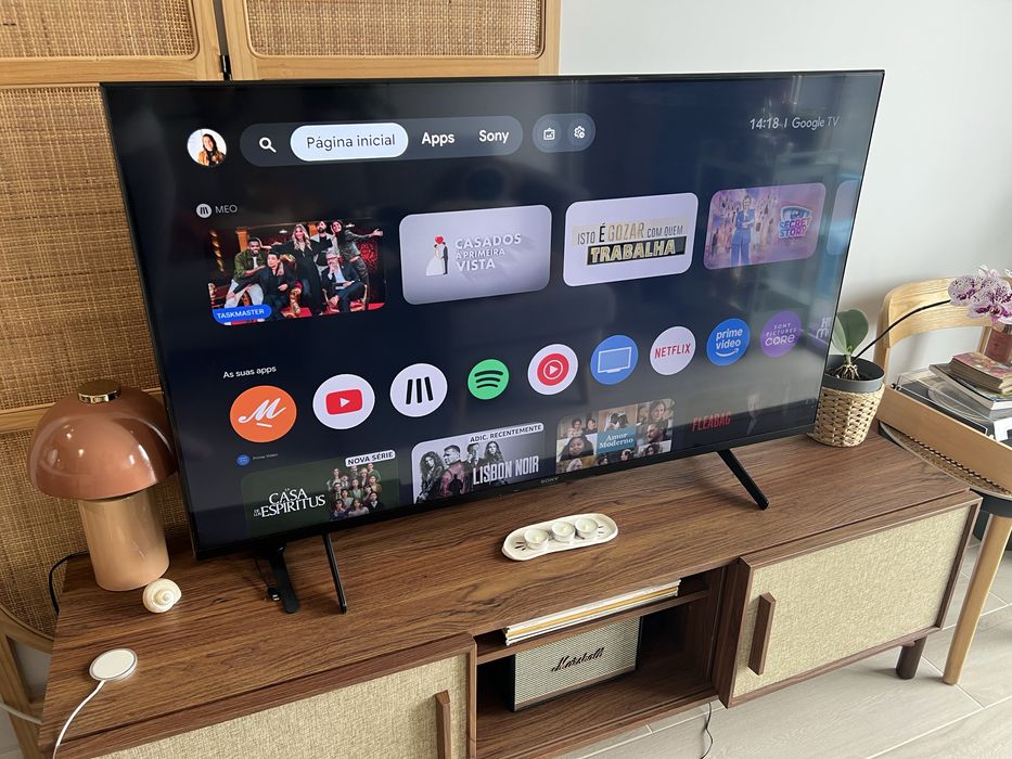 TV Sony 50” KD-50X81K 4K Smart TV (Android) – excelente estado