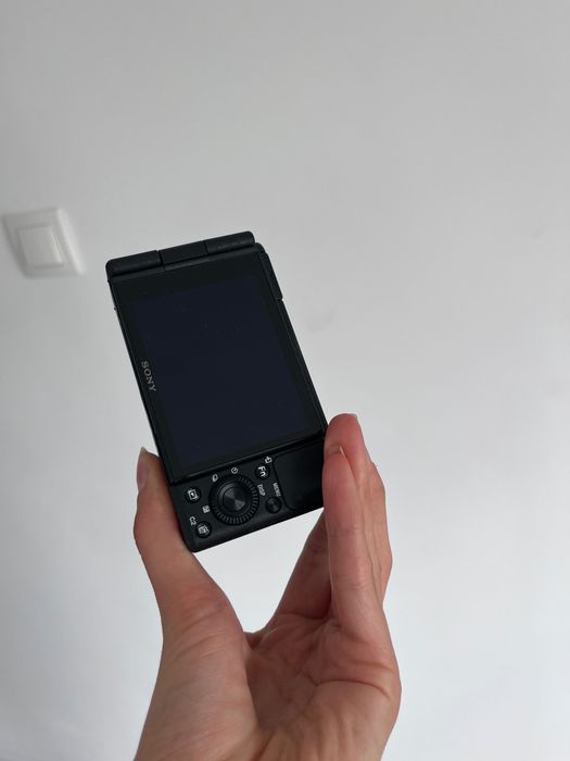 Aparat Sony zv1 ab kompaktowy czarny video zdjęcia