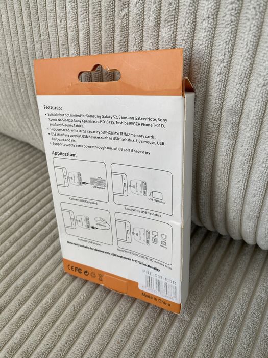 czytnik kart pamięci Micro USB DECRESCENT
