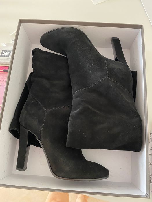 Alberta Ferretti high knee botas