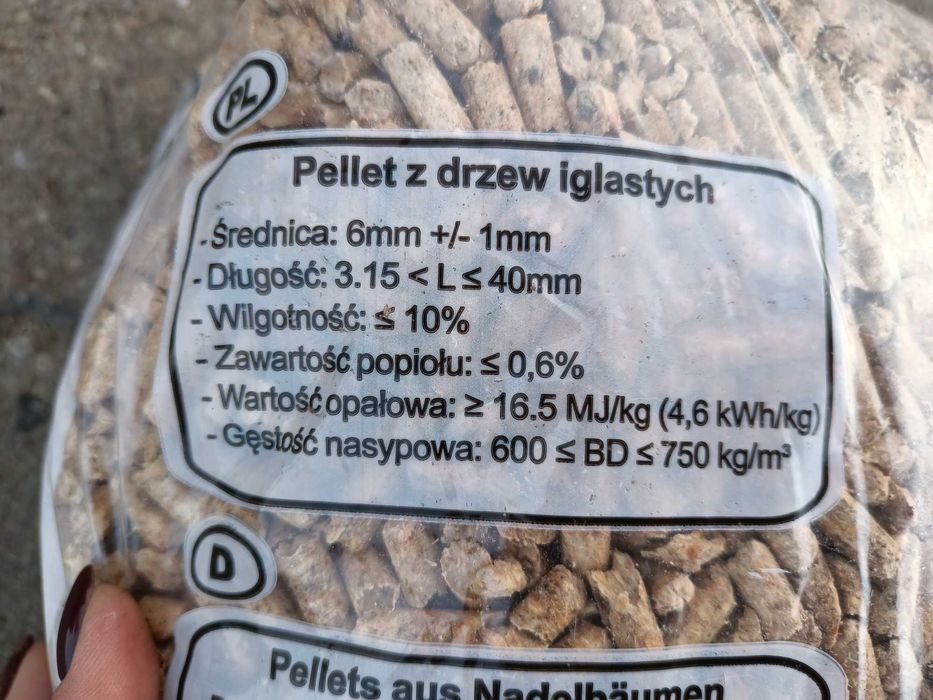 Pellet OLCZYK certyfikowany