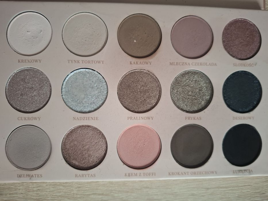 Glamshop paleta cieni Creme de la Creme