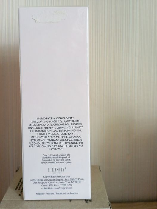 Парфюм Calvin Klein Eternity 100ml