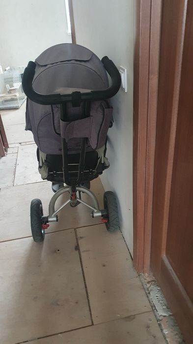 Трьохколісний велосипед ровер Cayman з батьківською ручкою