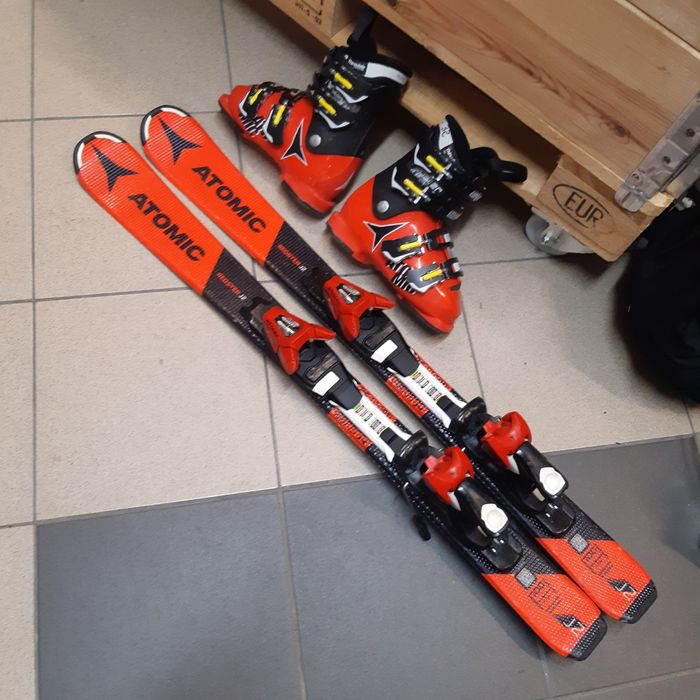 narty Atomic 100cm+buty Atomic 32