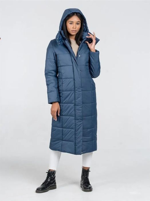 Płaszcz zimowy długi termofiber M