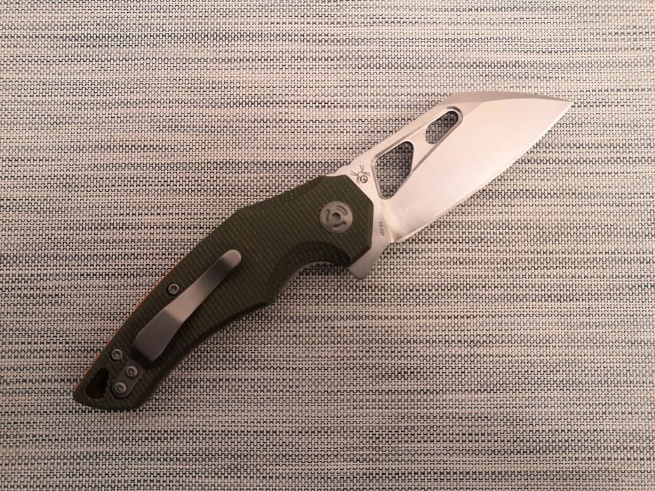 Fox Edge Atrax Micarta Olive