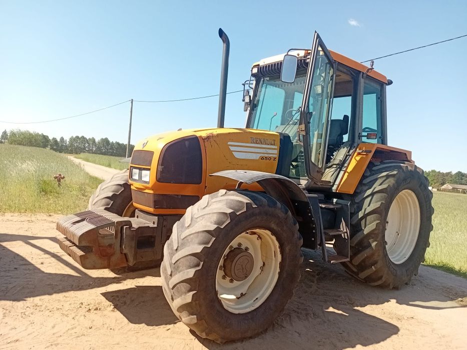 Renault temis 650z obciażniki MF Claas Case