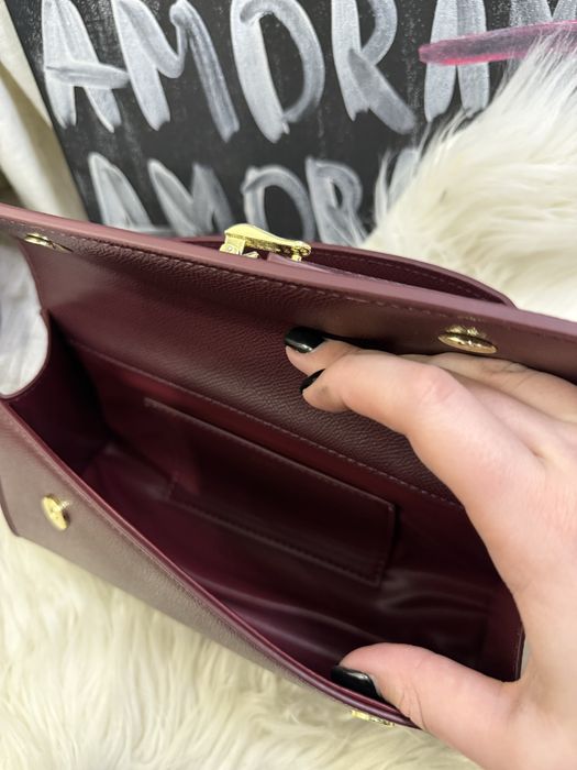 Сумка бургунді jw Pei з пильником