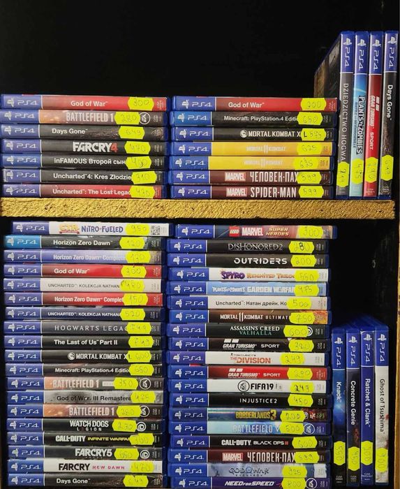 Ігри playstation 4/3/2 Xbox one/360 psp стан дуже хороший ціна за  лот