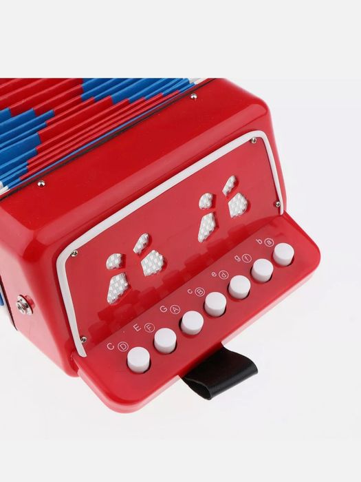 Mini Acordeão Vermelho