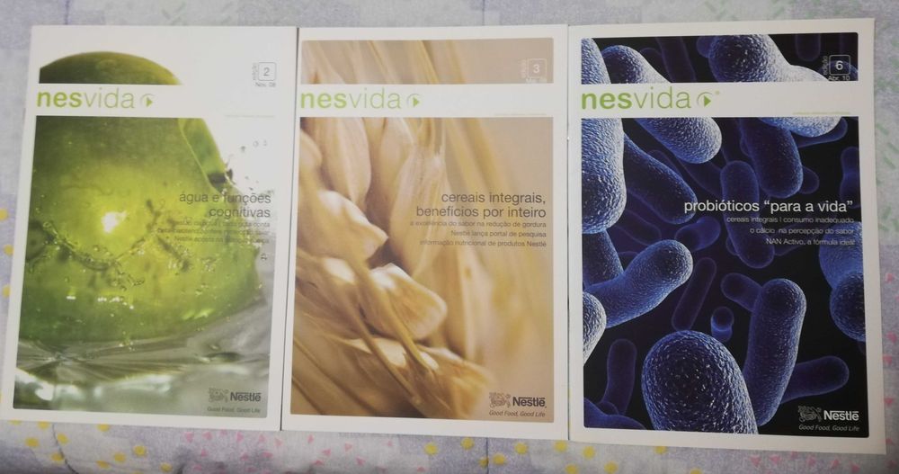 Nesvida- 3 revistas com limitada tiragem = 2 Euros