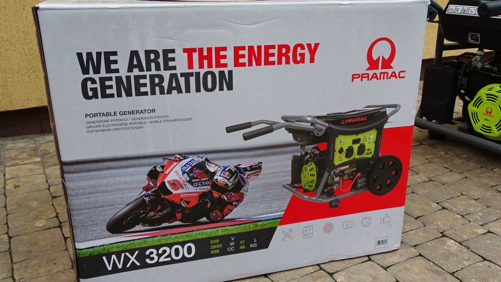 Генератор побутовий Pramag WX3200