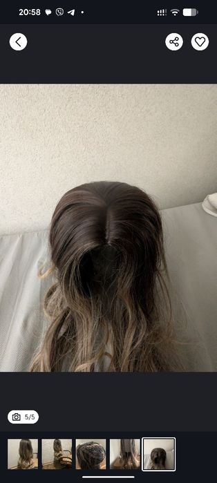 Жіноча   перука .