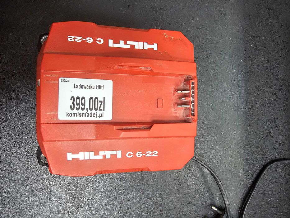 Ładowarka Baterii Akumulatorów Hilti C 6-22 * Komis Madej Gorlice